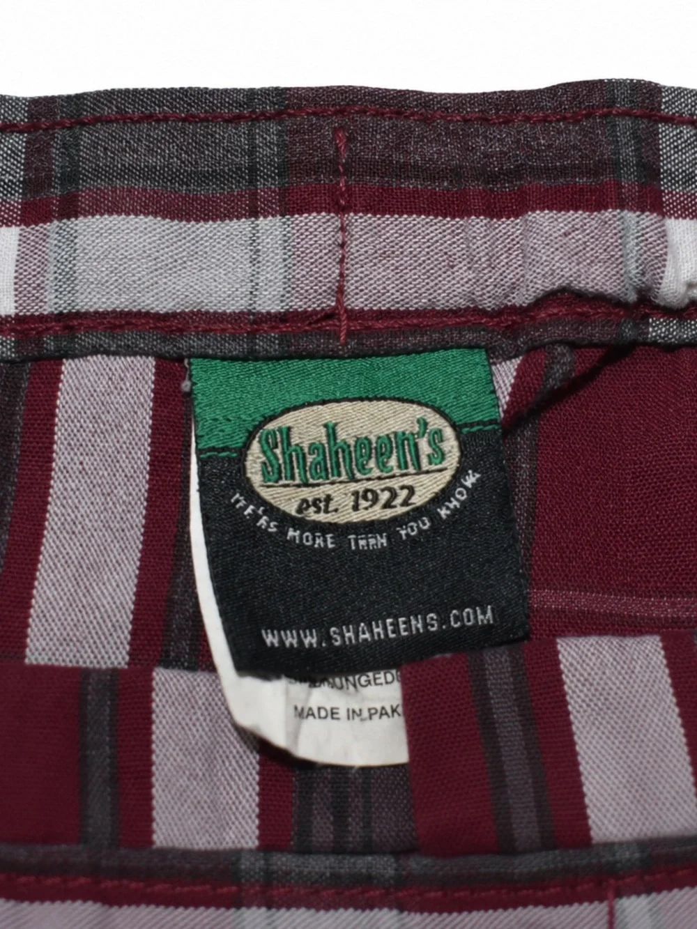 Lot of 4 Girls Plaid School Uniform Skirts Maroon Size 6 & 8